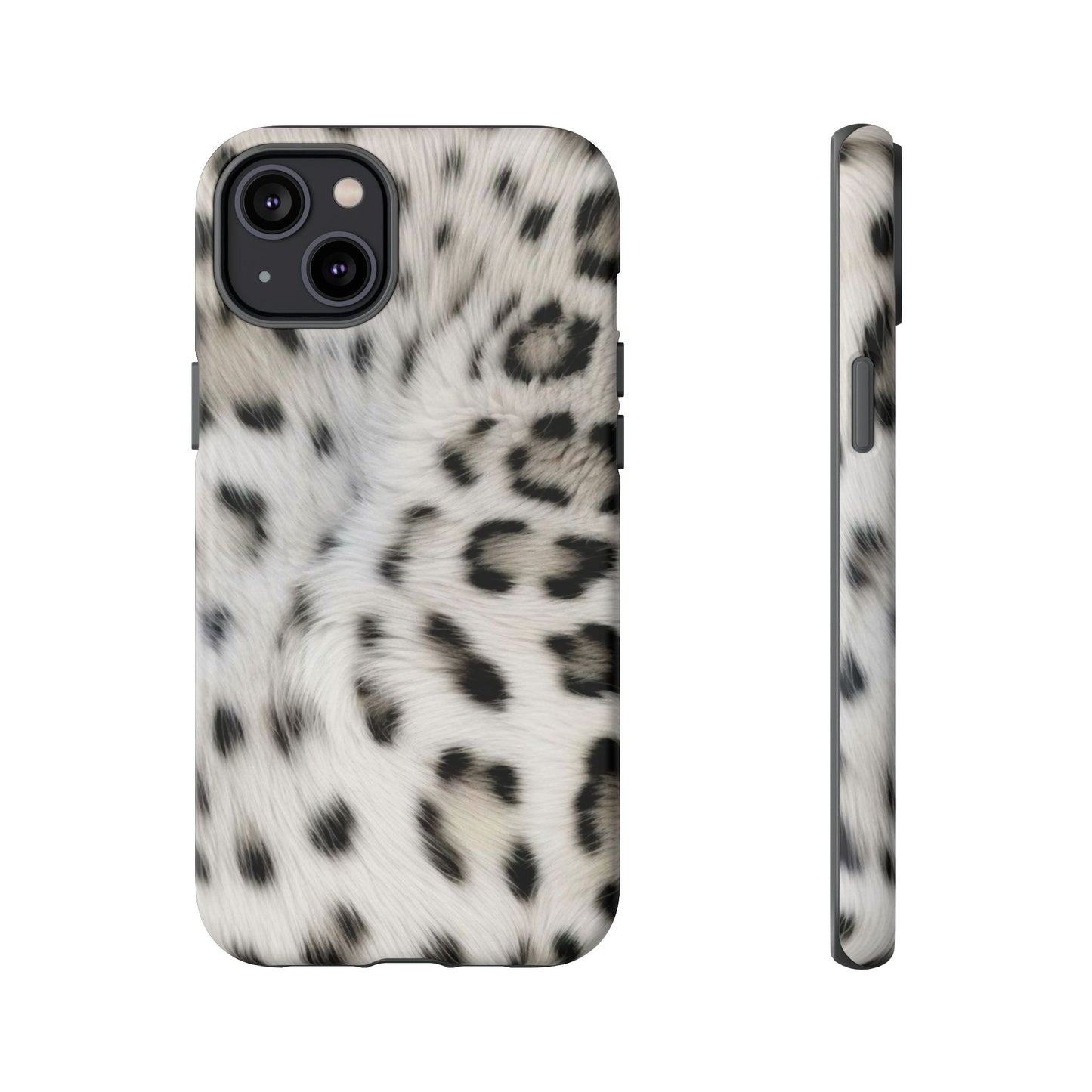 White Leopard Phone Case