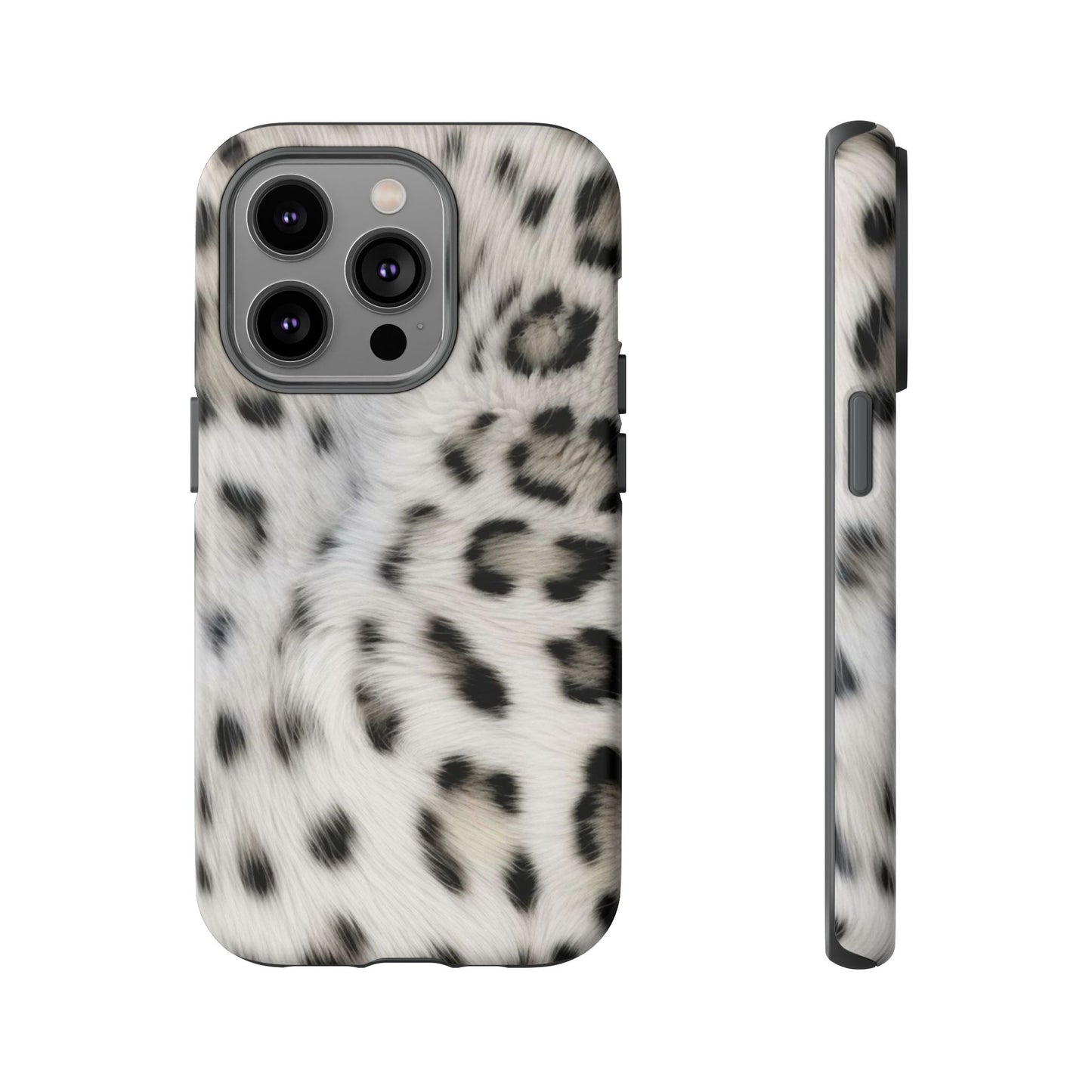 White Leopard Phone Case