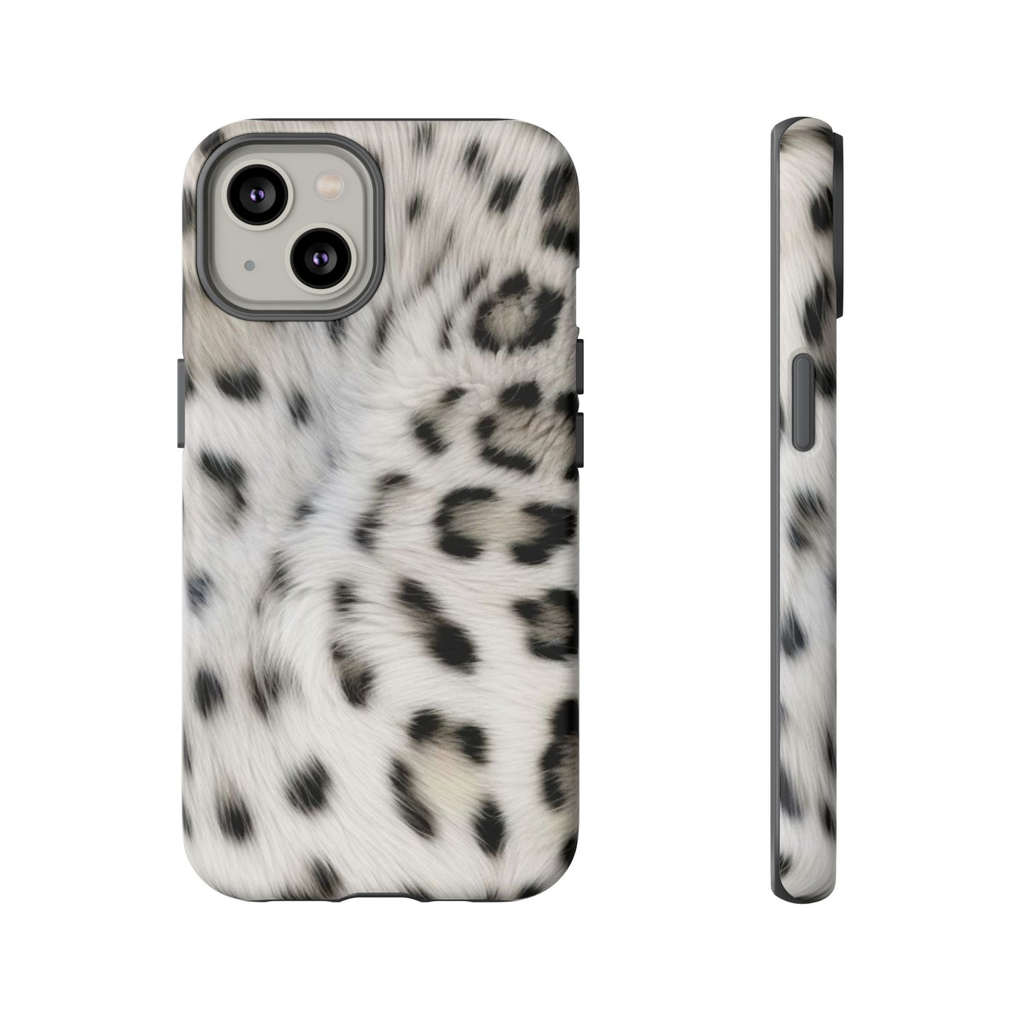 White Leopard Phone Case