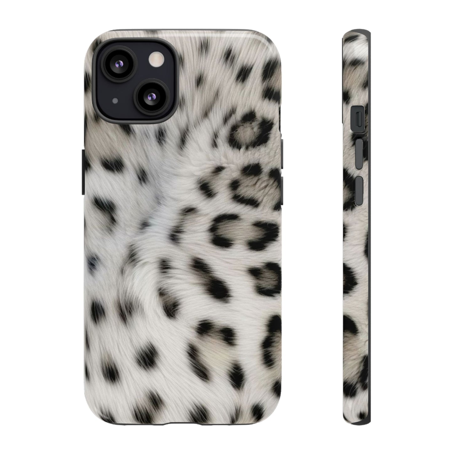 White Leopard Phone Case